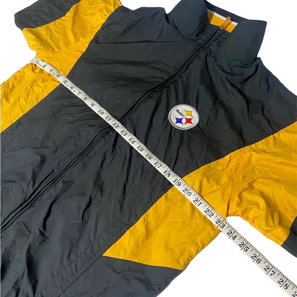 NFL Reebok On Field Apparel Pittsburgh Steelers Sweater Size Medium Zip Up - Picture 7 of 11